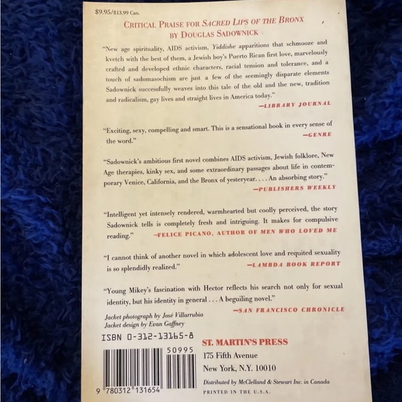 Book. Gay interest. Sacred lips of the Bronx. - Picture 2 of 7